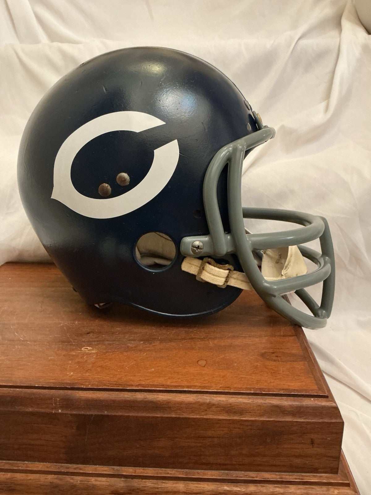Original Vintage Wilson Football Helmet Custom 1969 Chicago Bears Dick – WESTBROOKSPORTSCARDS