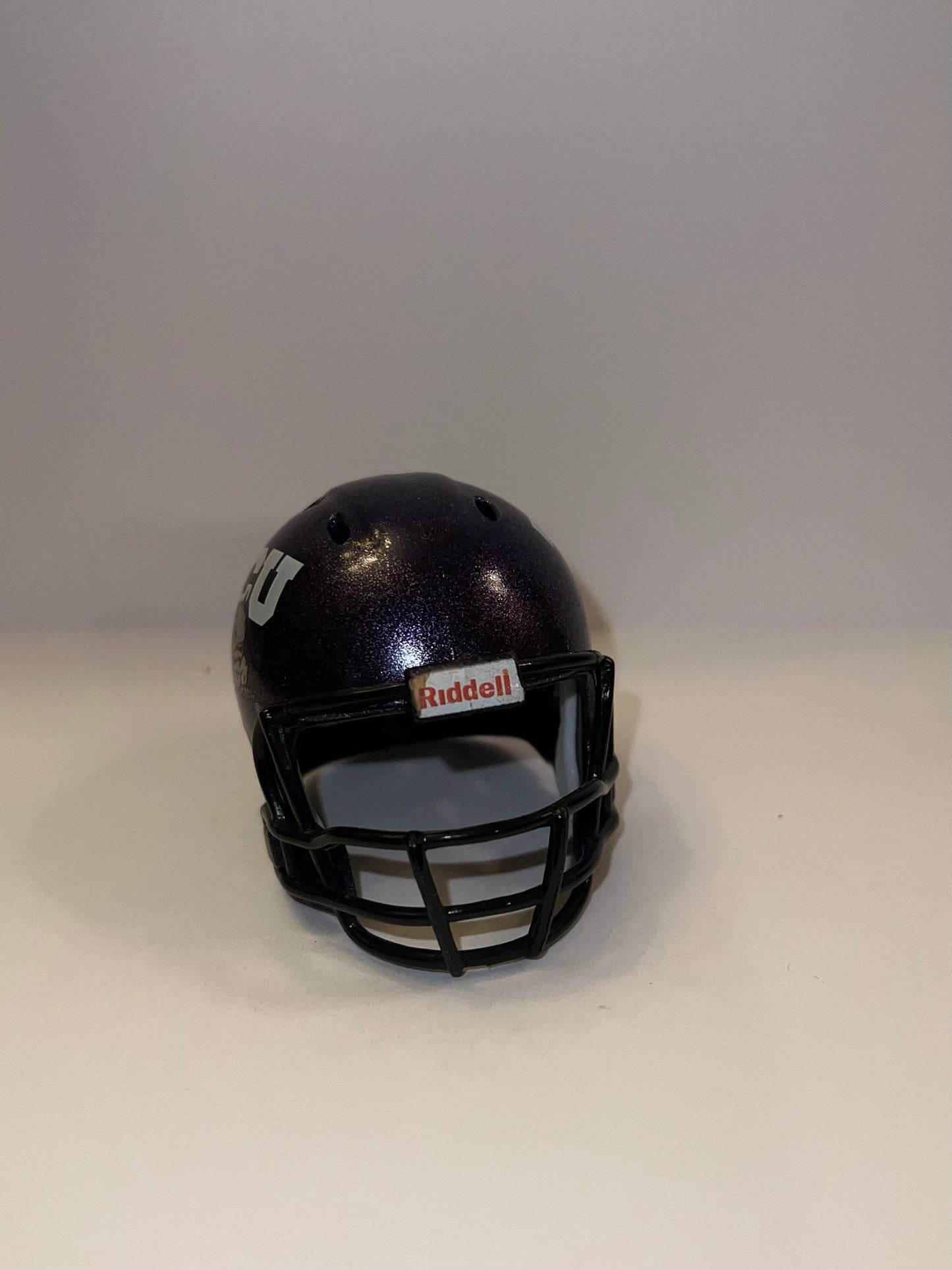 TCU Horned Frogs Riddell NCAA Pocket Pro Revolution Pocket Pro Helmet WESTBROOKSPORTSCARDS