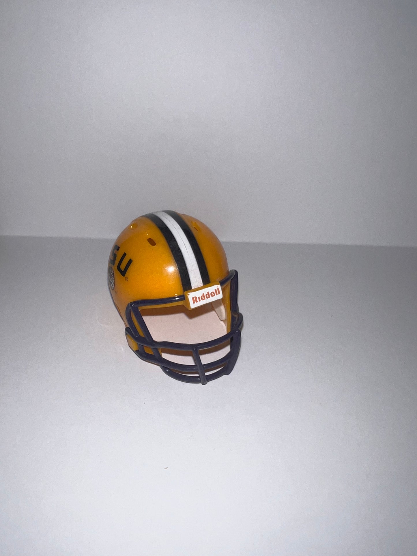 LSU Tigers Riddell NCAA Pocket Pro Revolution Pocket Pro Helmet WESTBROOKSPORTSCARDS