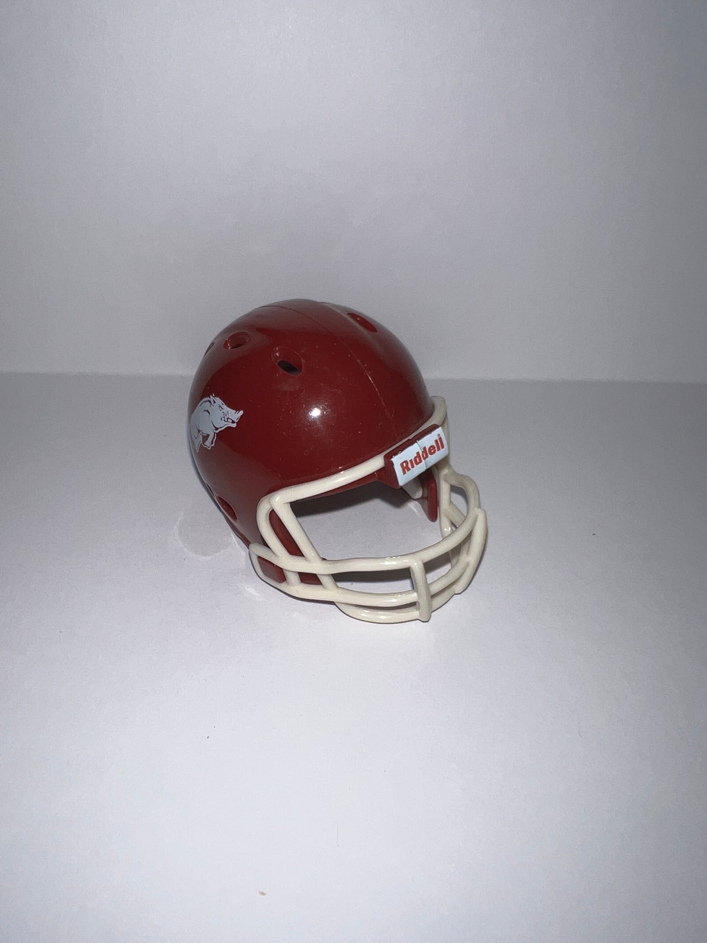 Arkansas Razorbacks Riddell NCAA Pocket Pro Revolution Pocket Pro Helmet WESTBROOKSPORTSCARDS