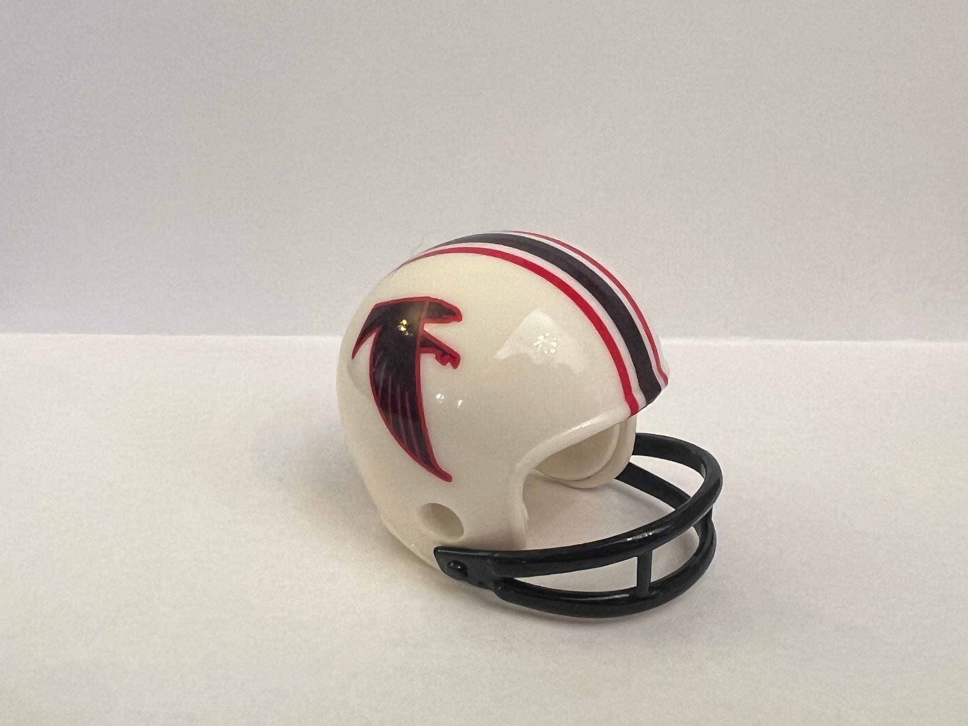 Atlanta Falcons NFL 2-Bar Pocket Pro Helmet 1970 Custom Prototype  WESTBROOKSPORTSCARDS