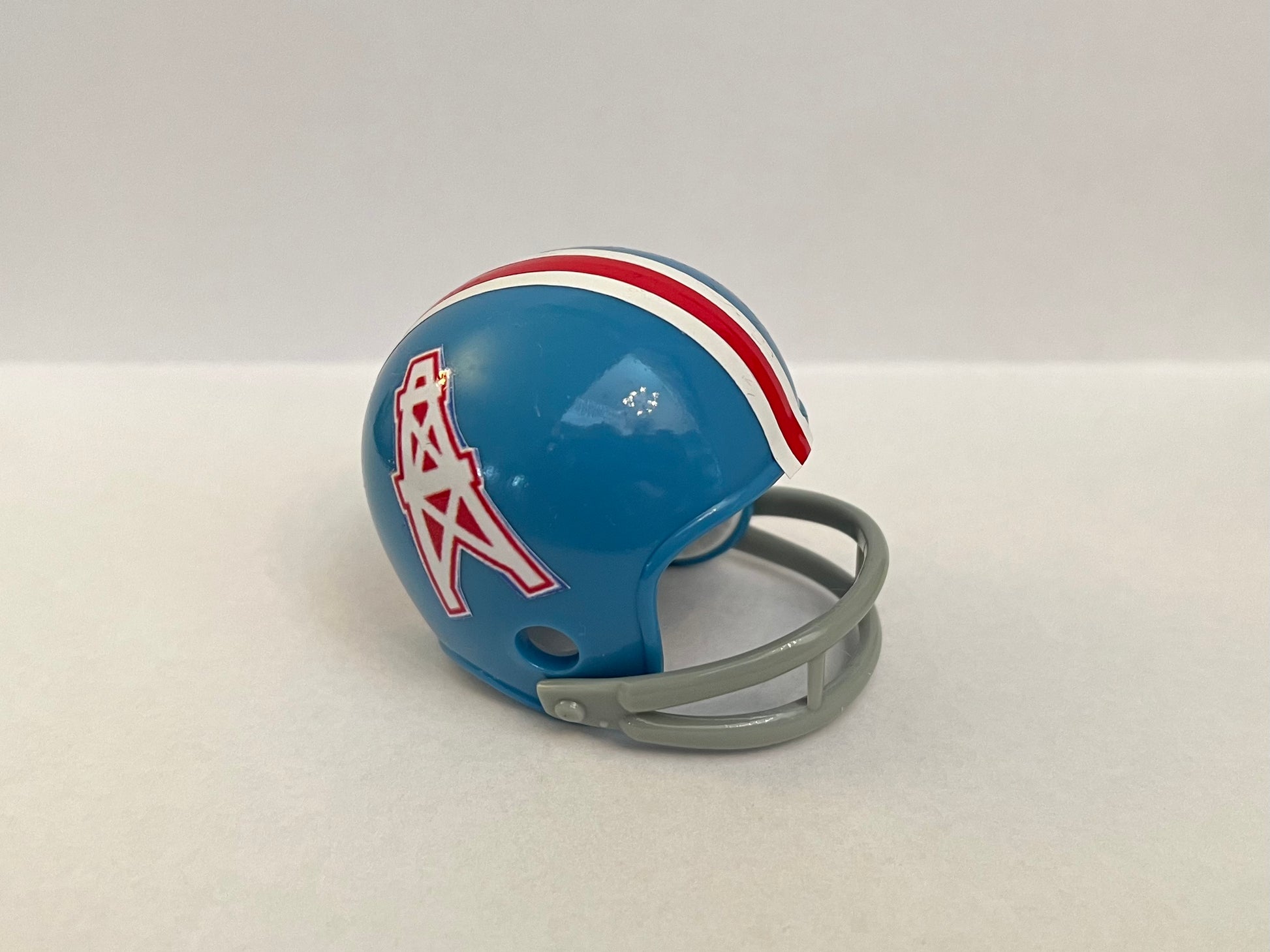 Houston Oilers NFL 2-Bar Pocket Pro Helmet 1972-1974 Custom  WESTBROOKSPORTSCARDS