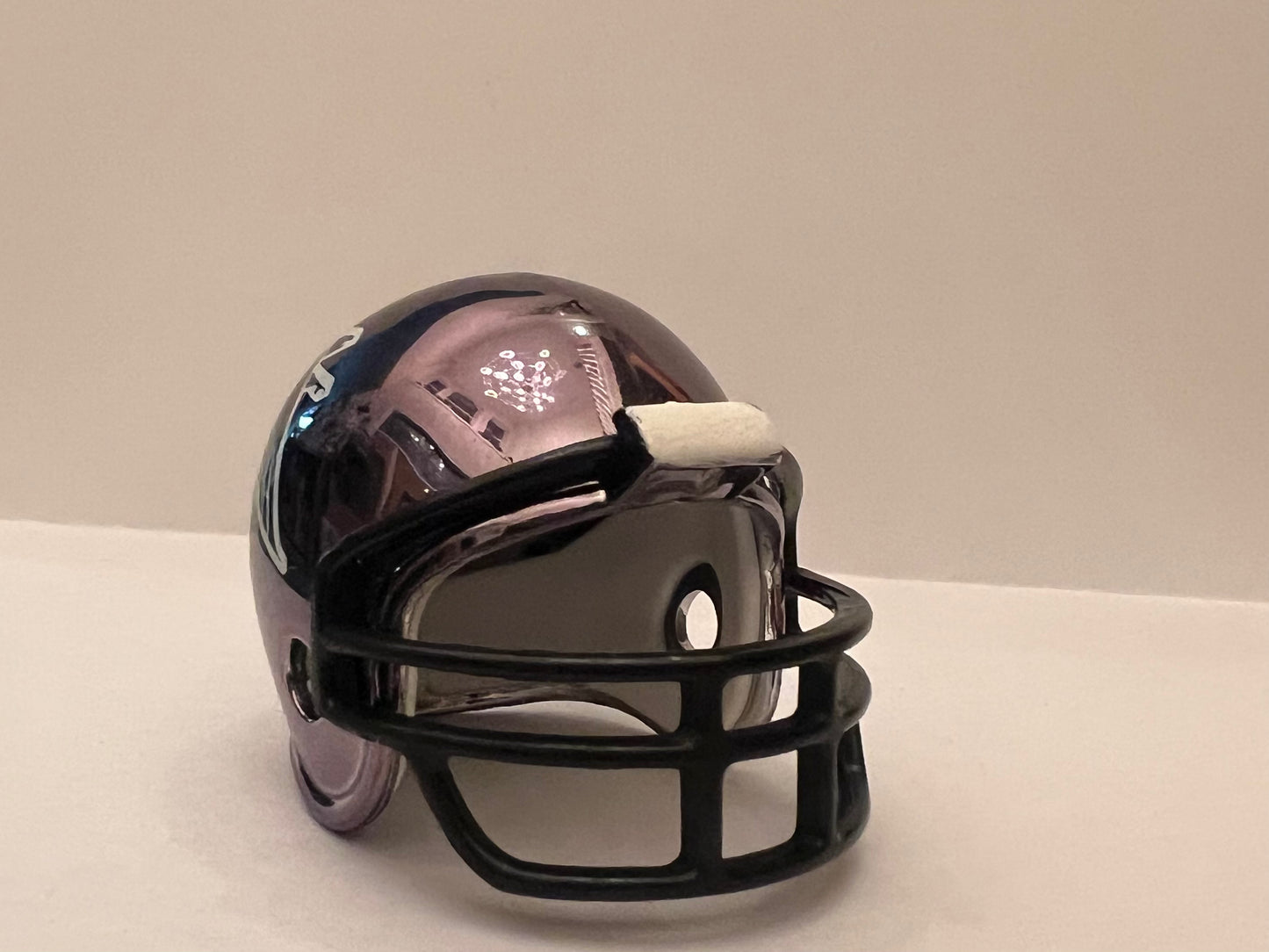 Atlanta Falcons Riddell NFL Pocket Pro Helmet 1990-2002 Chrome Throwback WESTBROOKSPORTSCARDS