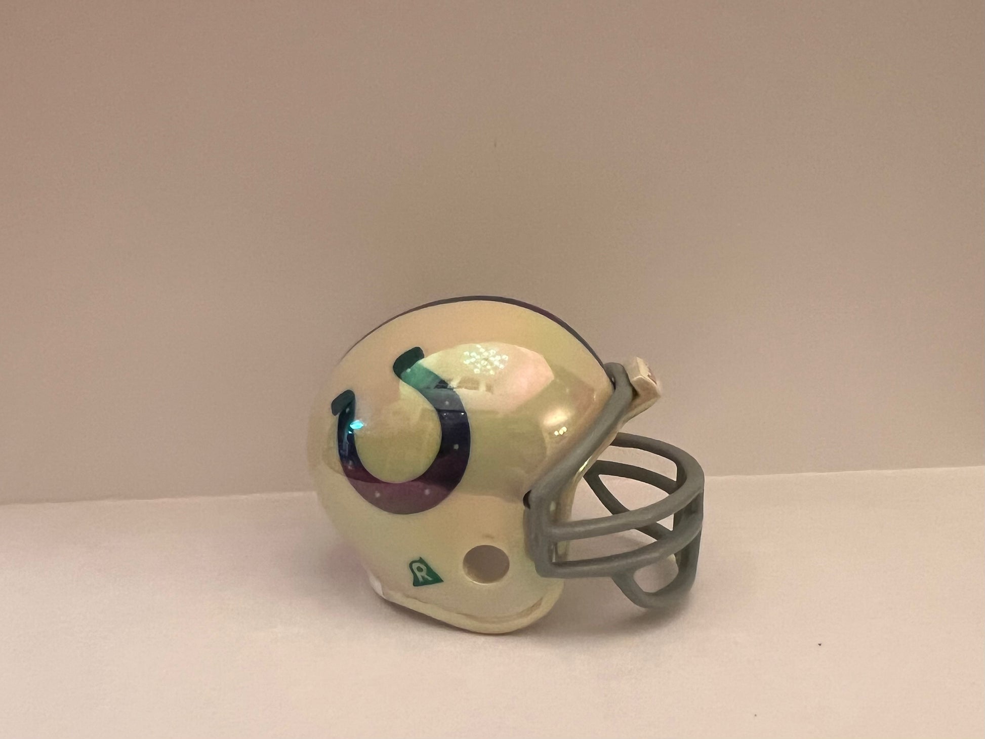 Baltimore Colts Riddell NFL Pocket Pro Helmet Super Bowl V Championship Chrome  WESTBROOKSPORTSCARDS