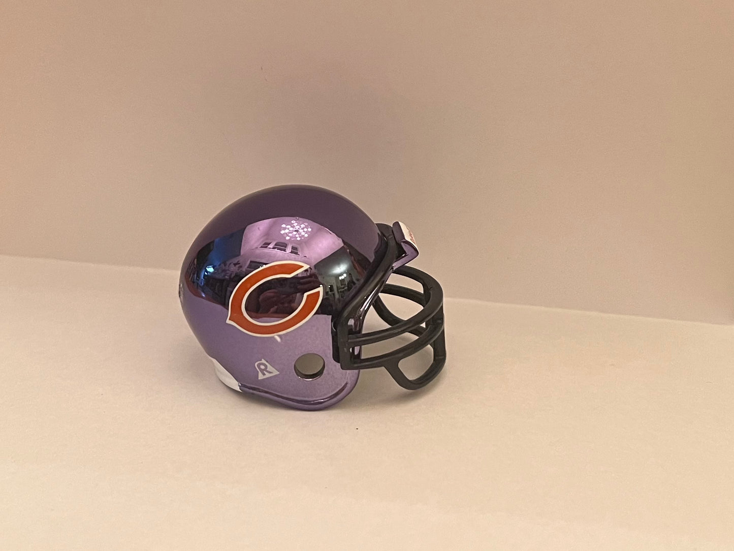 Chicago Bears Riddell NFL Pocket Pro Helmet Chrome WESTBROOKSPORTSCARDS