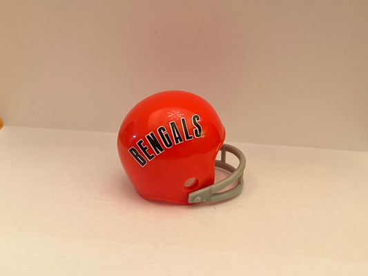 Cincinnati Bengals Riddell NFL 2-Bar Pocket Pro Helmet 1968 Throwback  WESTBROOKSPORTSCARDS   