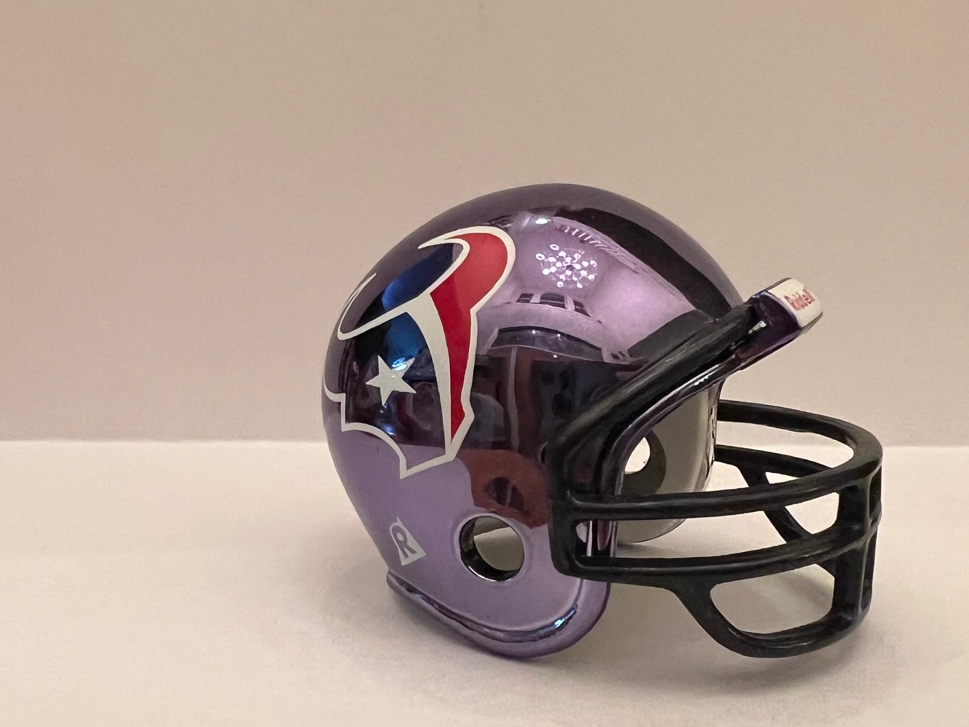 Houston Texans Riddell NFL Pocket Pro Helmet Chrome  WESTBROOKSPORTSCARDS