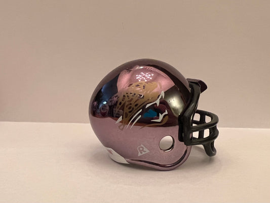 Jacksonville Jaguars Riddell NFL Pocket Pro Helmet Chrome  WESTBROOKSPORTSCARDS   