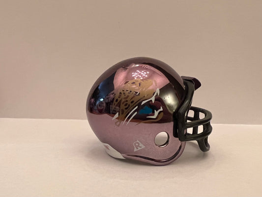 Jacksonville Jaguars Riddell NFL Pocket Pro Helmet Chrome  WESTBROOKSPORTSCARDS