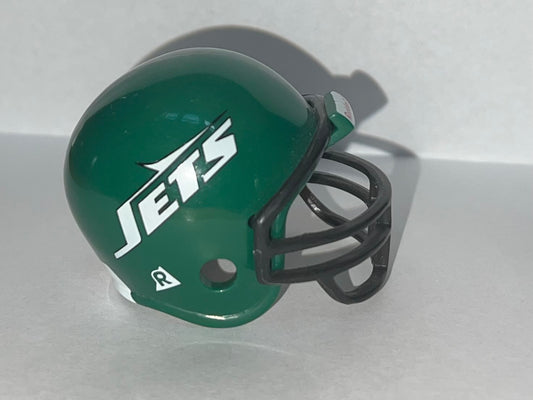 New York Jets Riddell NFL Pocket Pro Helmet 1990-1997 Throwback (Green Helmet with Black Mask) Very Rare  WESTBROOKSPORTSCARDS