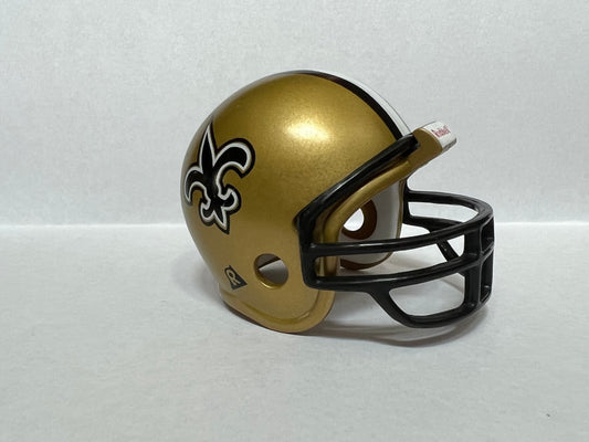 New Orleans Saints Riddell NFL Pocket Pro Helmet (New style 2003-current)  WESTBROOKSPORTSCARDS