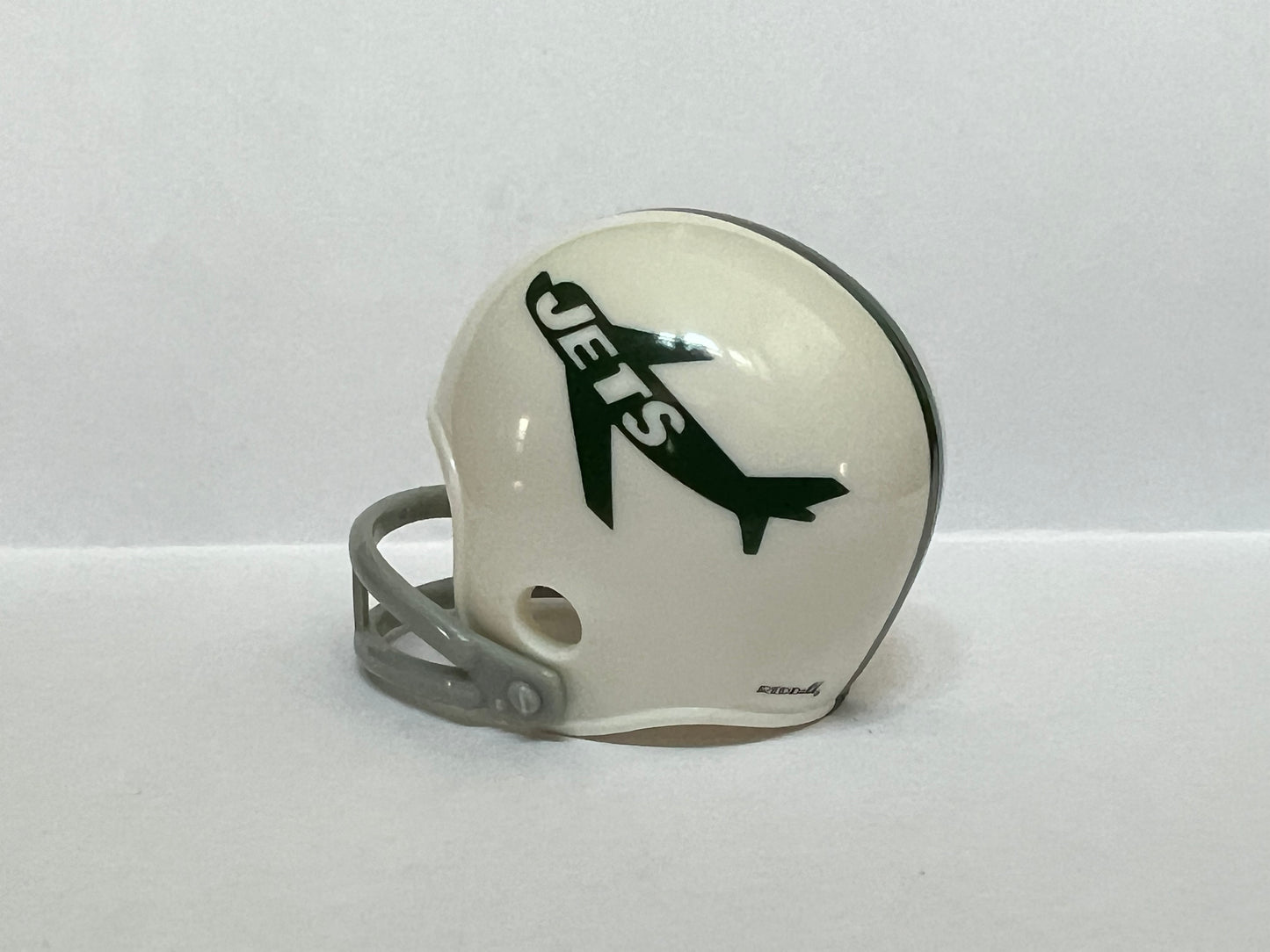 New York Jets Riddell NFL 2-Bar Pocket Pro Helmet 1963 Throwback (Jet Logo) WESTBROOKSPORTSCARDS