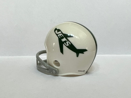 New York Jets Riddell NFL 2-Bar Pocket Pro Helmet 1963 Throwback (Jet Logo)  WESTBROOKSPORTSCARDS