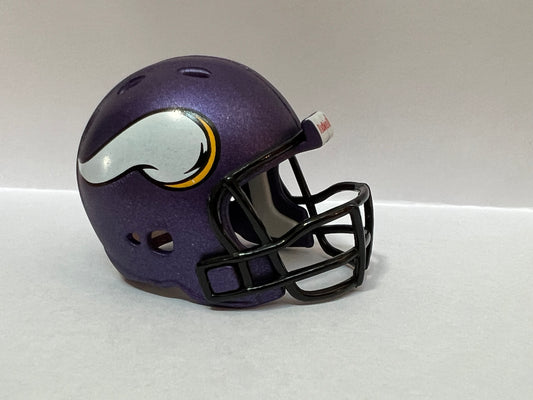 Minnesota Vikings Throwback Revolution Riddell NFL Pocket Pro Helmet (Detailed Horns)  WESTBROOKSPORTSCARDS