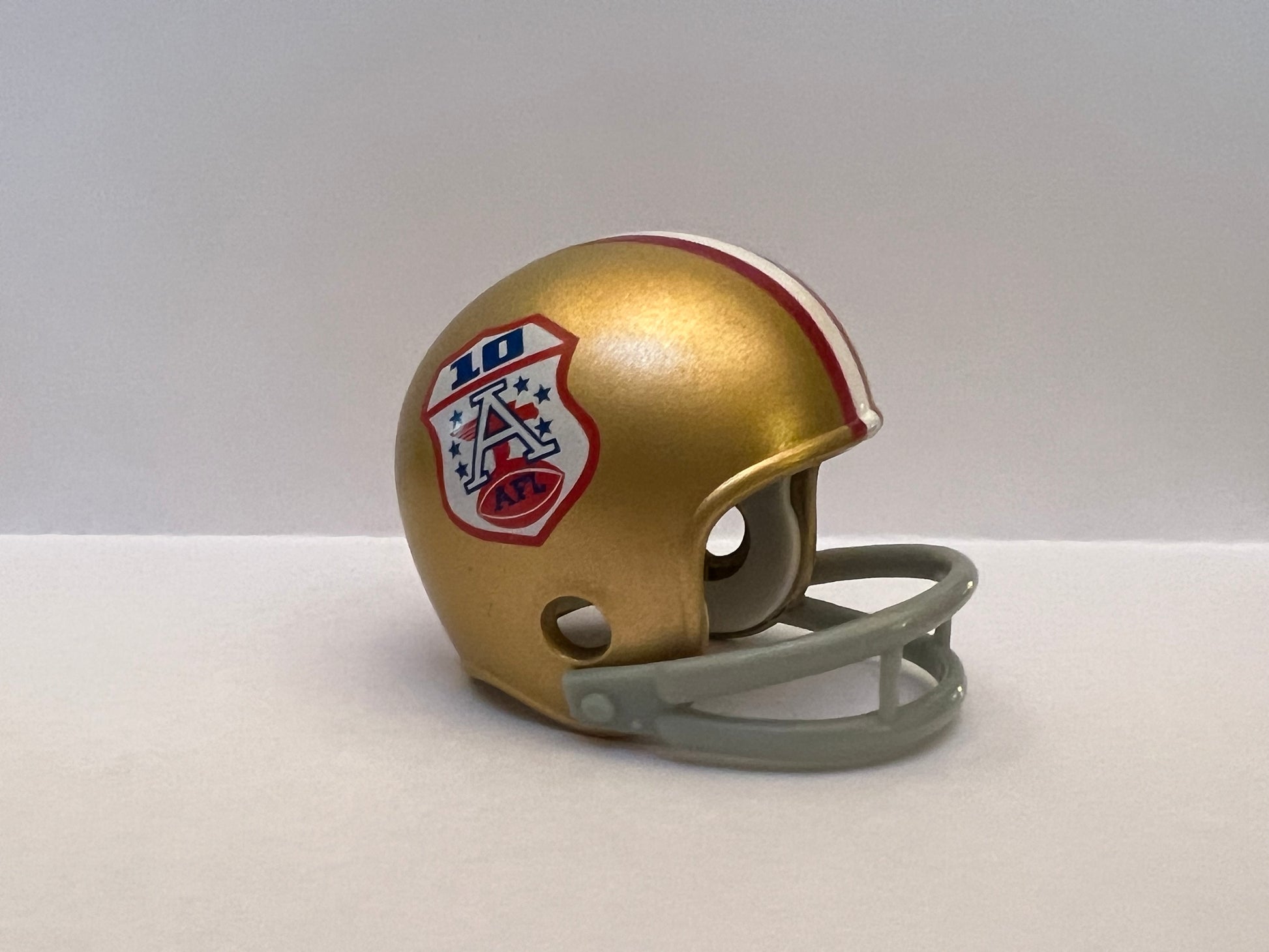 AFL Riddell 2-Bar Pocket Pro Helmet 1969 Throwback  WESTBROOKSPORTSCARDS   