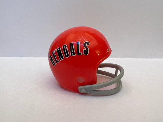 Cincinnati Bengals Riddell NFL 2-Bar Pocket Pro Helmet 1969 Throwback  WESTBROOKSPORTSCARDS