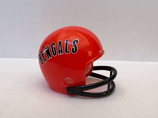 Cincinnati Bengals Riddell NFL 2-Bar Pocket Pro Helmet 1980 Throwback (Black Mask)  WESTBROOKSPORTSCARDS