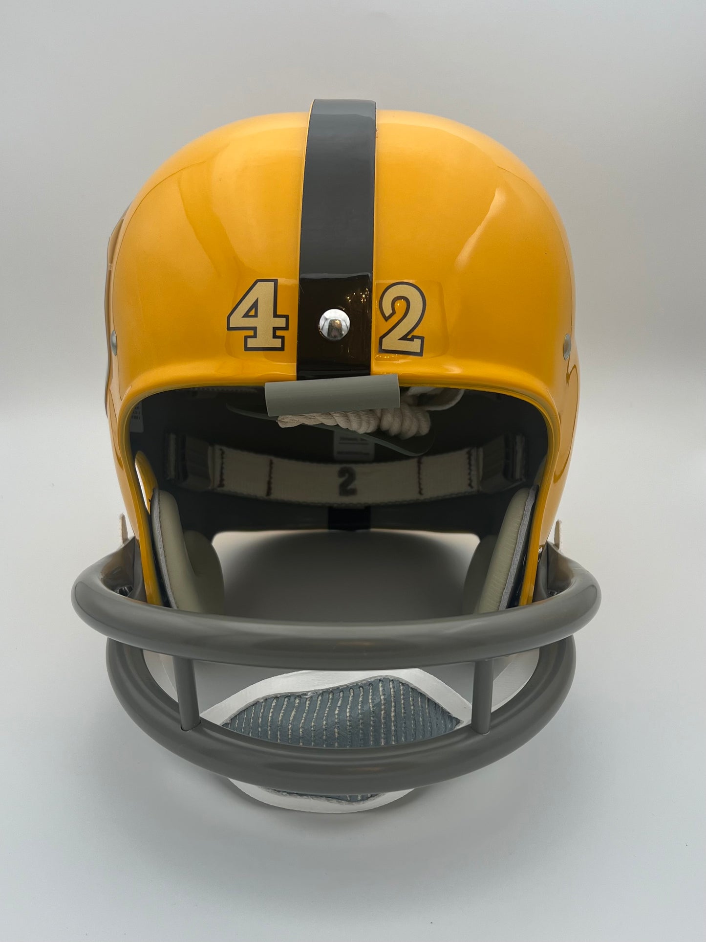 RK2 Style Suspension Football Helmet Pittsburgh Steelers 1962 Dick Hoak Sports Mem, Cards & Fan Shop:Fan Apparel & Souvenirs:Football-NFL Riddell   