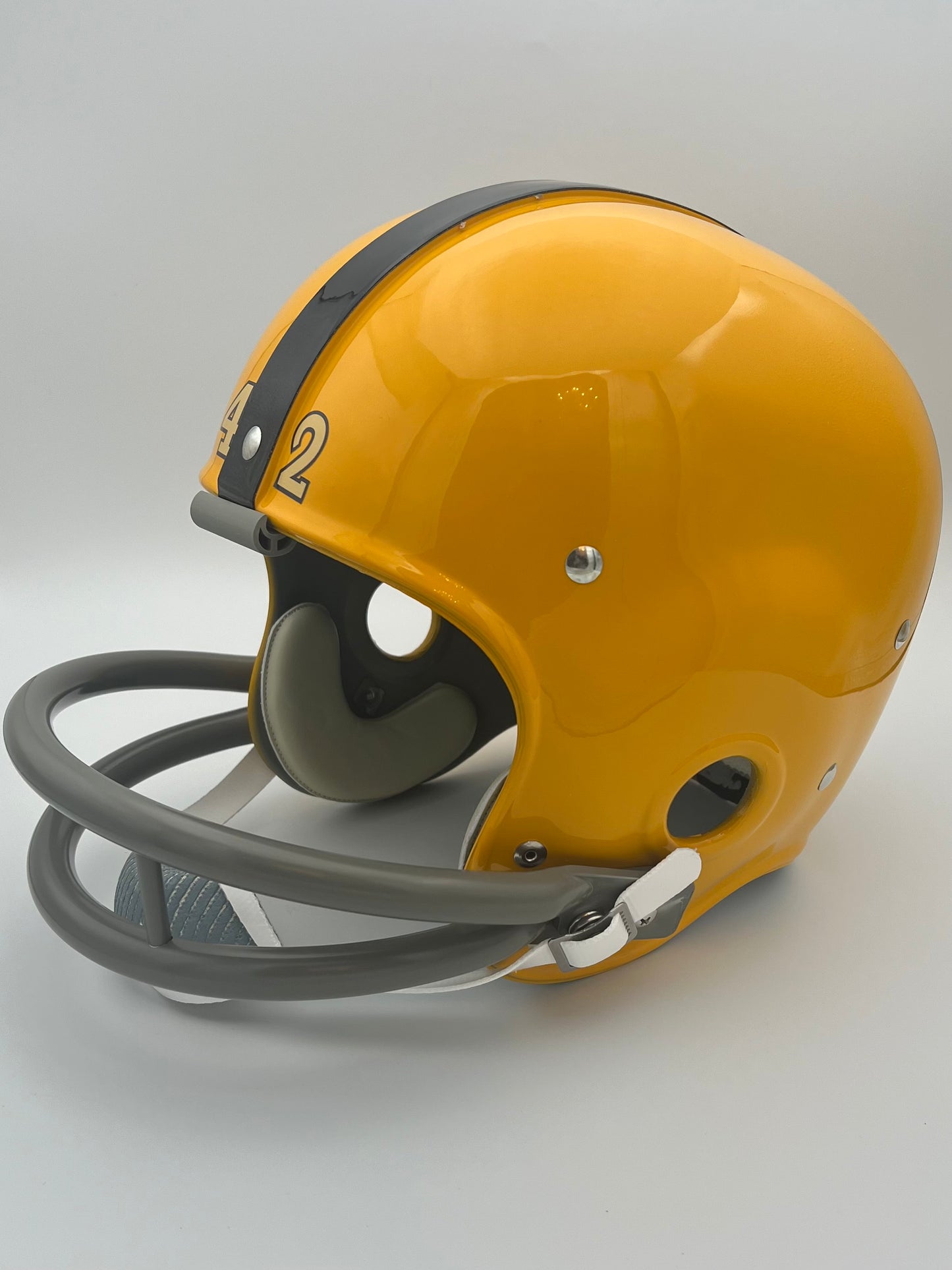 RK2 Style Suspension Football Helmet Pittsburgh Steelers 1962 Dick Hoak Sports Mem, Cards & Fan Shop:Fan Apparel & Souvenirs:Football-NFL Riddell   