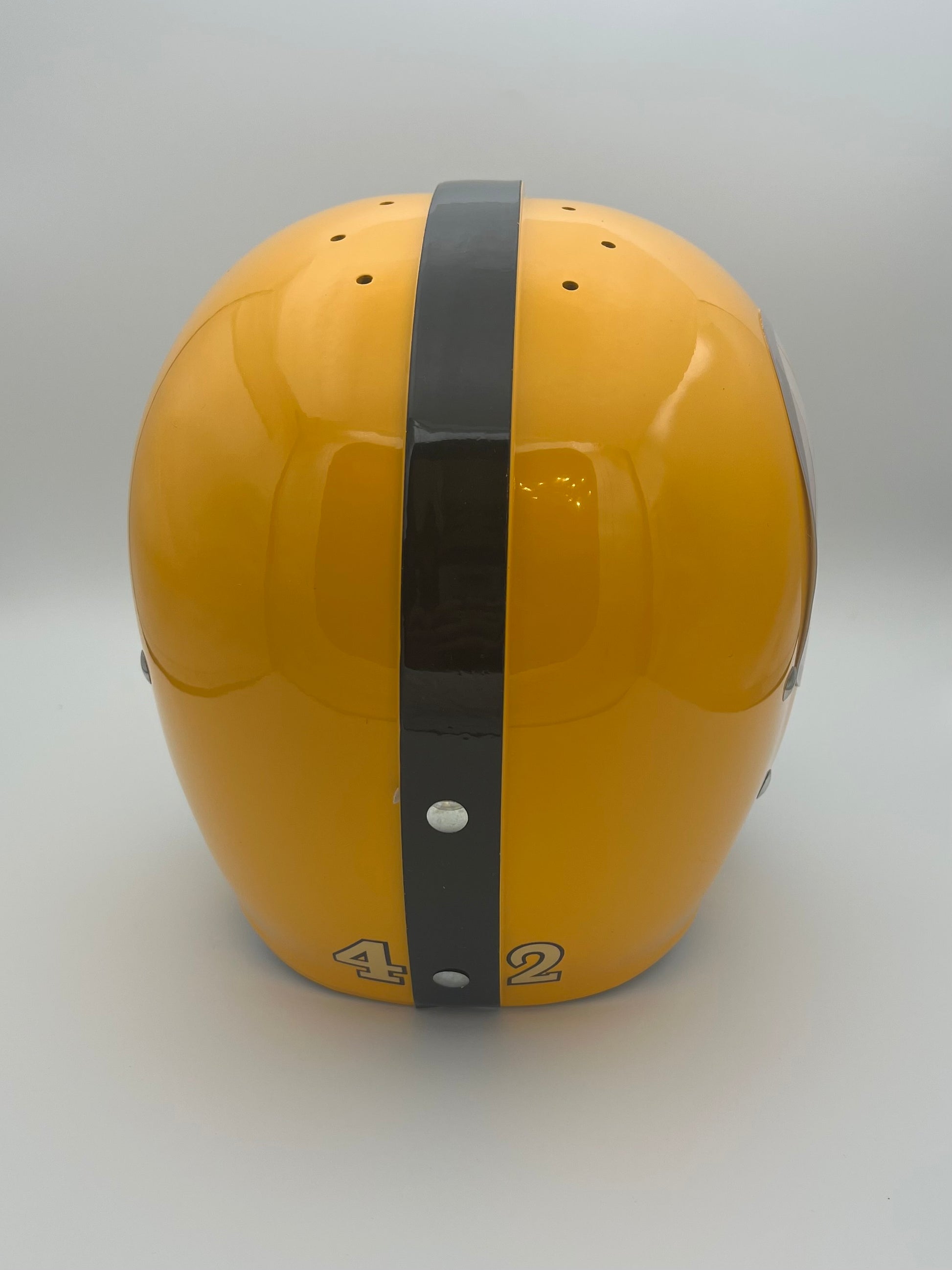 RK2 Style Suspension Football Helmet Pittsburgh Steelers 1962 Dick Hoak Sports Mem, Cards & Fan Shop:Fan Apparel & Souvenirs:Football-NFL Riddell