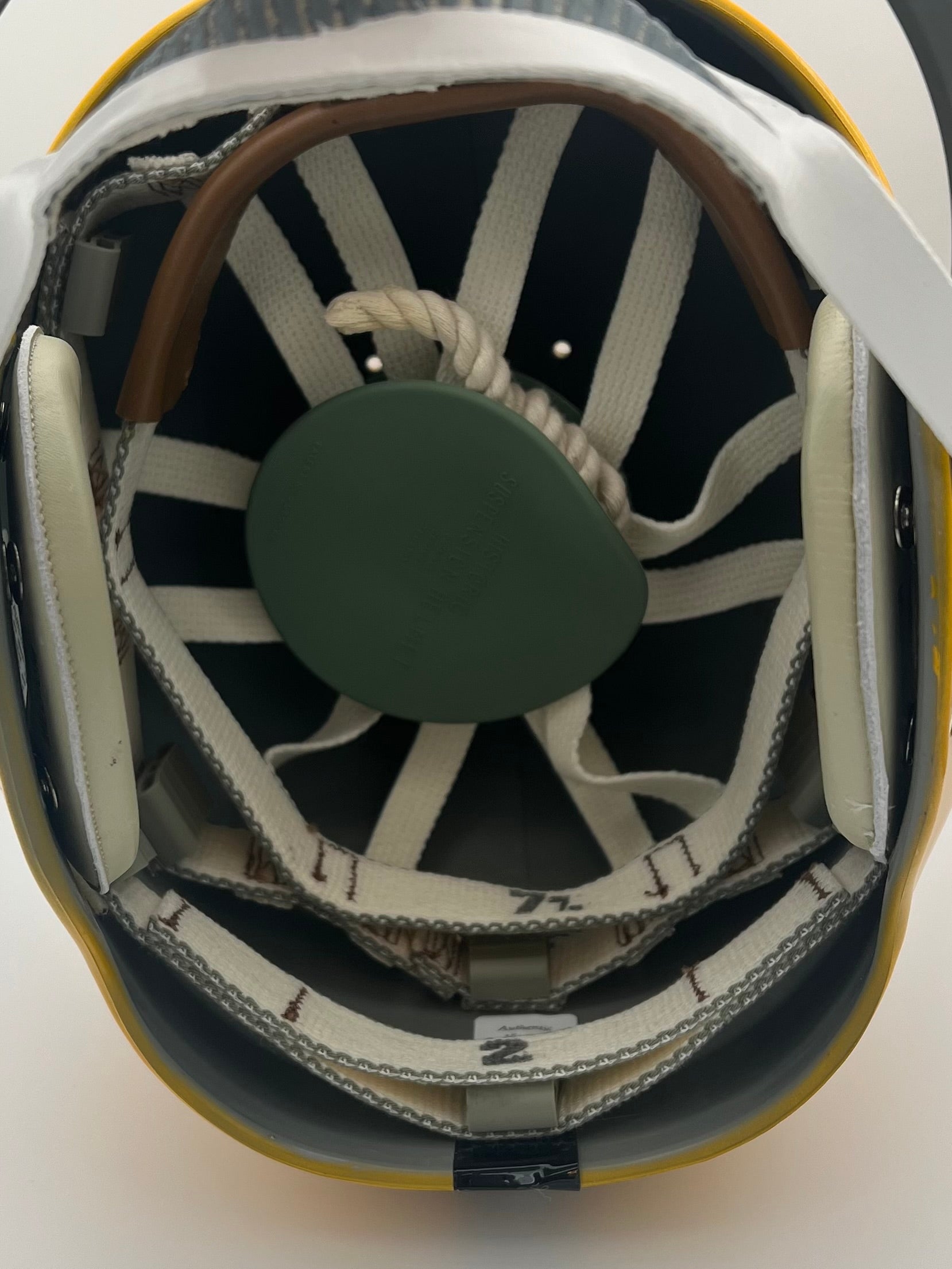 RK2 Style Suspension Football Helmet Pittsburgh Steelers 1962 Dick Hoak Sports Mem, Cards & Fan Shop:Fan Apparel & Souvenirs:Football-NFL Riddell