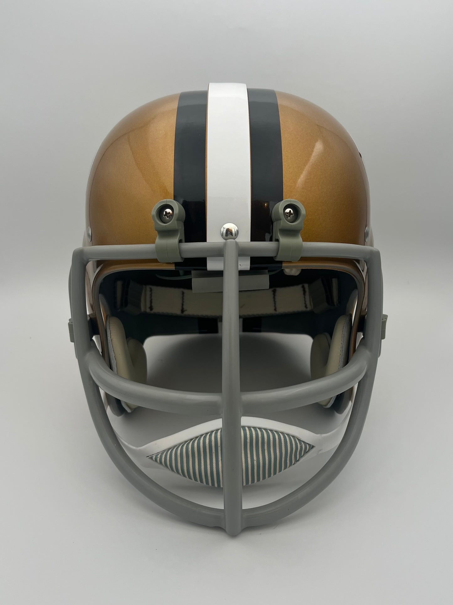 RK Vintage Style 1967 New Orleans Saints Football Helmet Doug Atkinson Sports Mem, Cards & Fan Shop:Game Used Memorabilia:Football-NFL:Helmet WESTBROOKSPORTSCARDS   