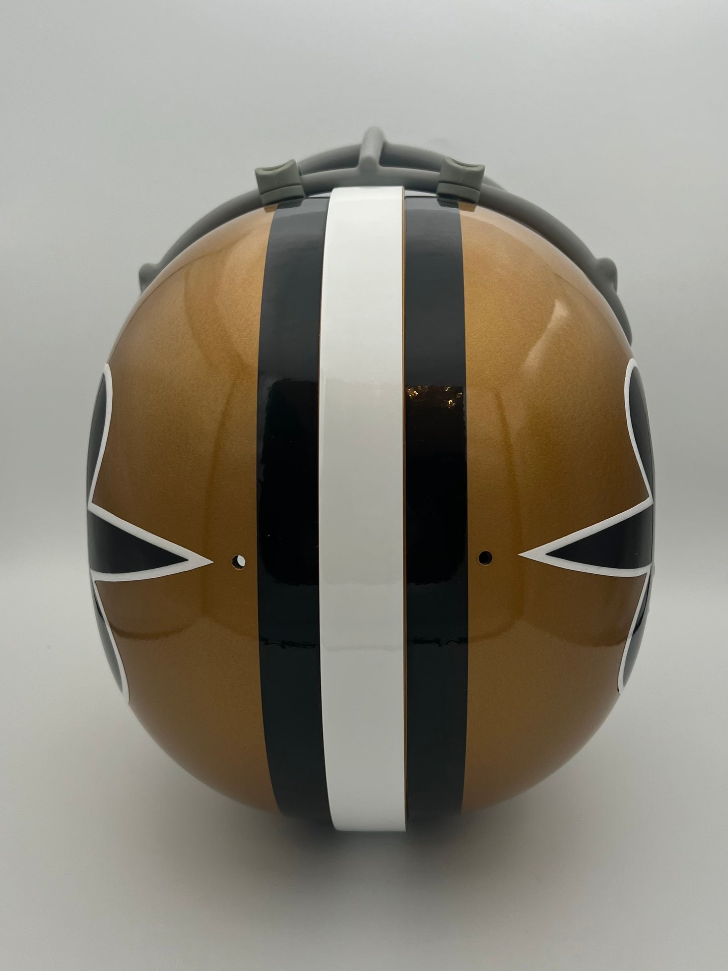 RK Vintage Style 1967 New Orleans Saints Football Helmet Doug Atkinson Sports Mem, Cards & Fan Shop:Game Used Memorabilia:Football-NFL:Helmet WESTBROOKSPORTSCARDS   