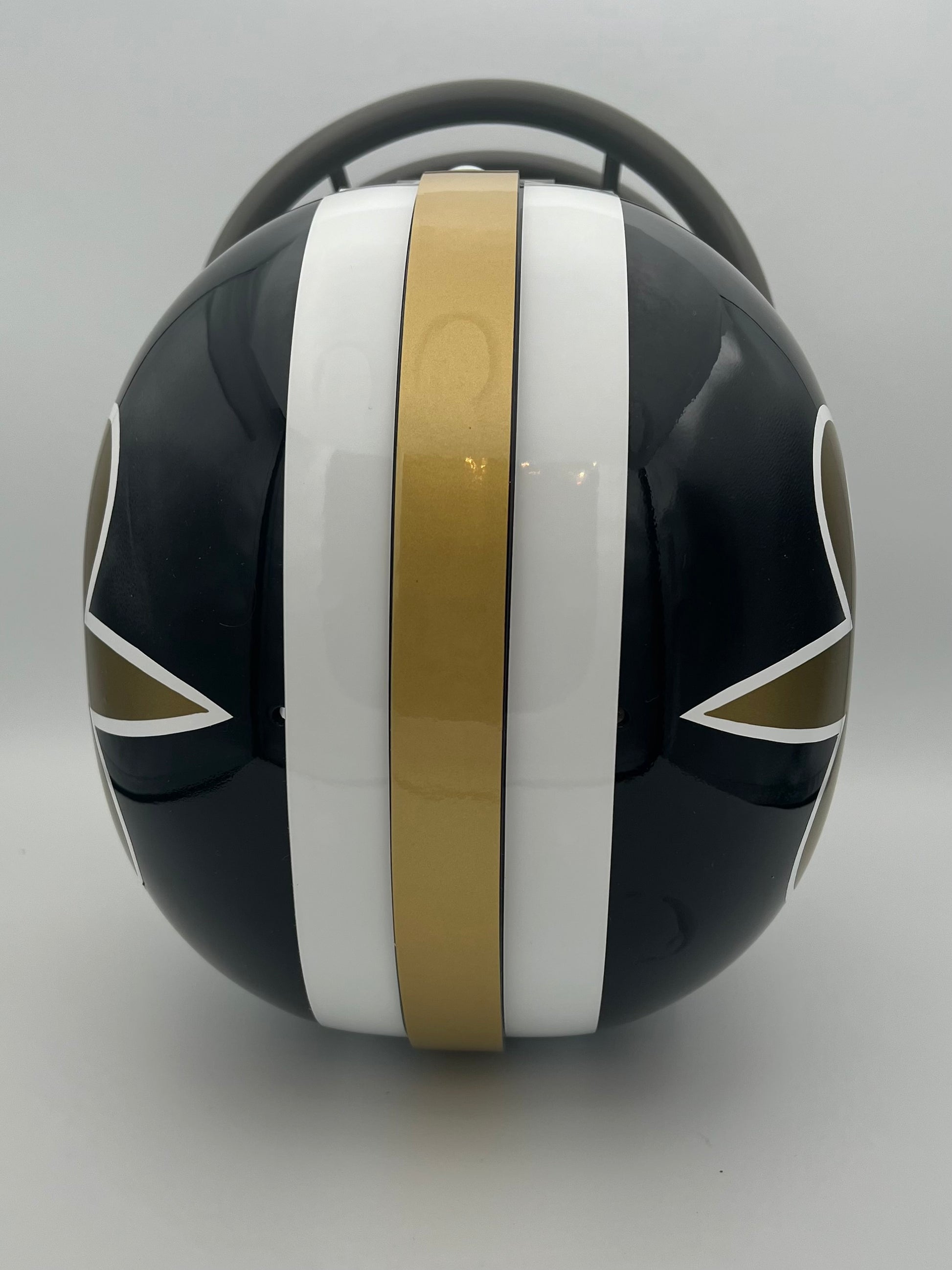 RK Vintage Style 1969 New Orleans Saints Pre-Season Football Helmet Sports Mem, Cards & Fan Shop:Game Used Memorabilia:Football-NFL:Helmet WESTBROOKSPORTSCARDS