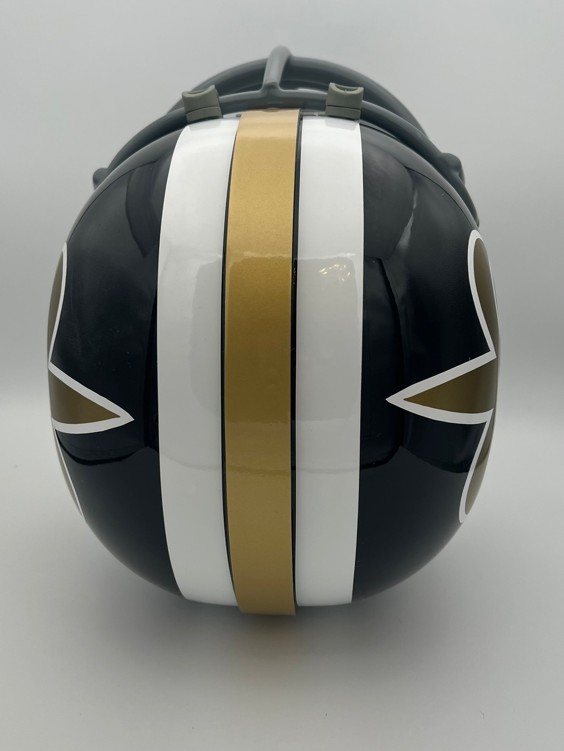 RK Vintage Style 1969 New Orleans Saints Football Helmet Doug Atkinson Sports Mem, Cards & Fan Shop:Game Used Memorabilia:Football-NFL:Helmet WESTBROOKSPORTSCARDS