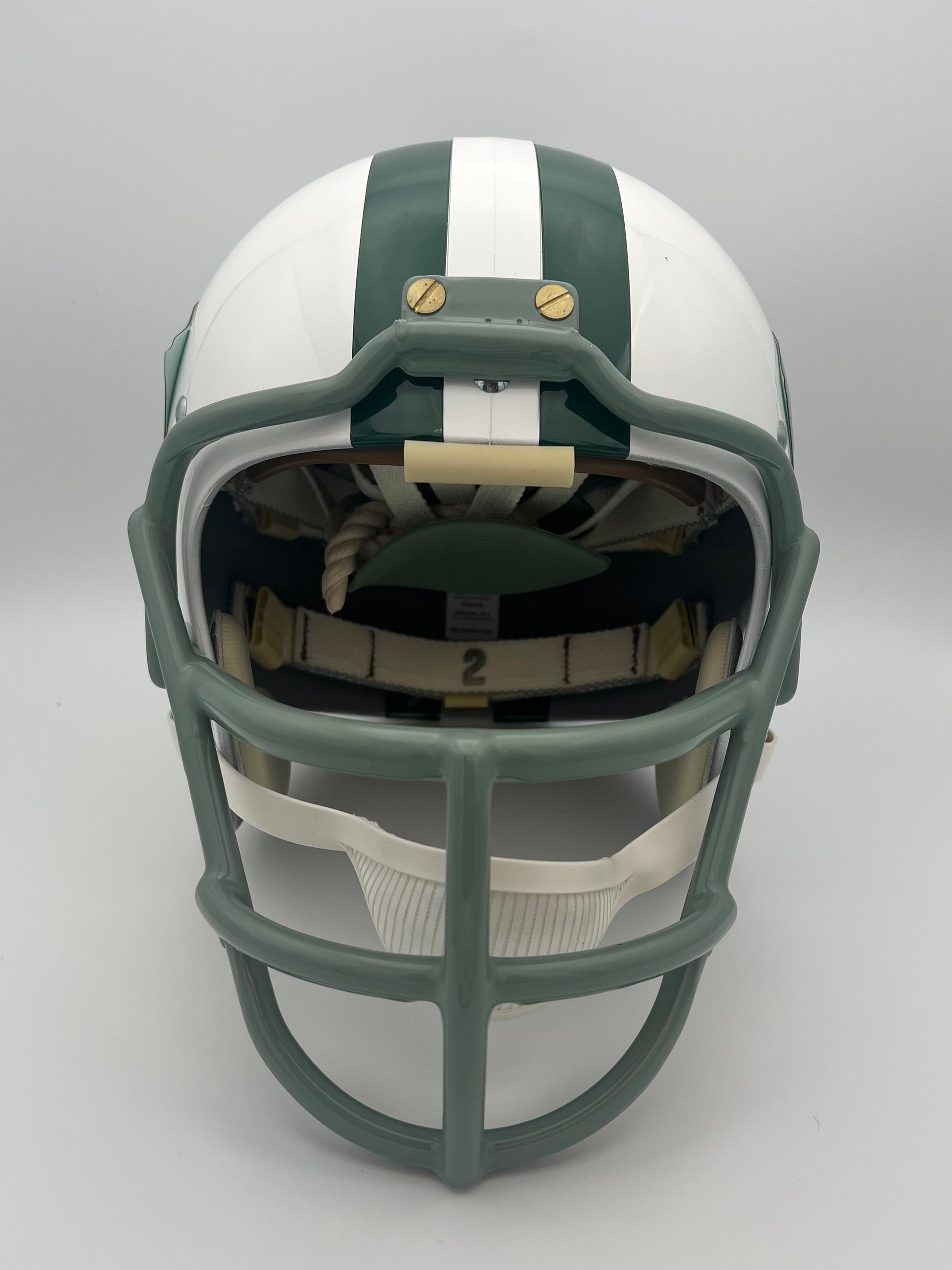 TK2 Vintage Style New York Jets Football Helmet Broadway Joe Willie Namath Sports Mem, Cards & Fan Shop:Game Used Memorabilia:Football-NFL:Helmet WESTBROOKSPORTSCARDS