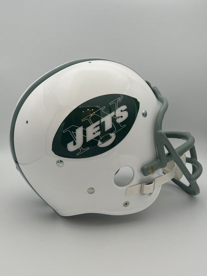 TK2 Vintage Style New York Jets Football Helmet Broadway Joe Willie Namath Sports Mem, Cards & Fan Shop:Game Used Memorabilia:Football-NFL:Helmet WESTBROOKSPORTSCARDS   