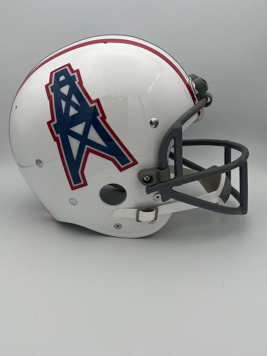 Custom TK2 Style Football Helmet- 1980 Houston Oilers Ken Stabler Sports Mem, Cards & Fan Shop:Fan Apparel & Souvenirs:Football-NFL Riddell   