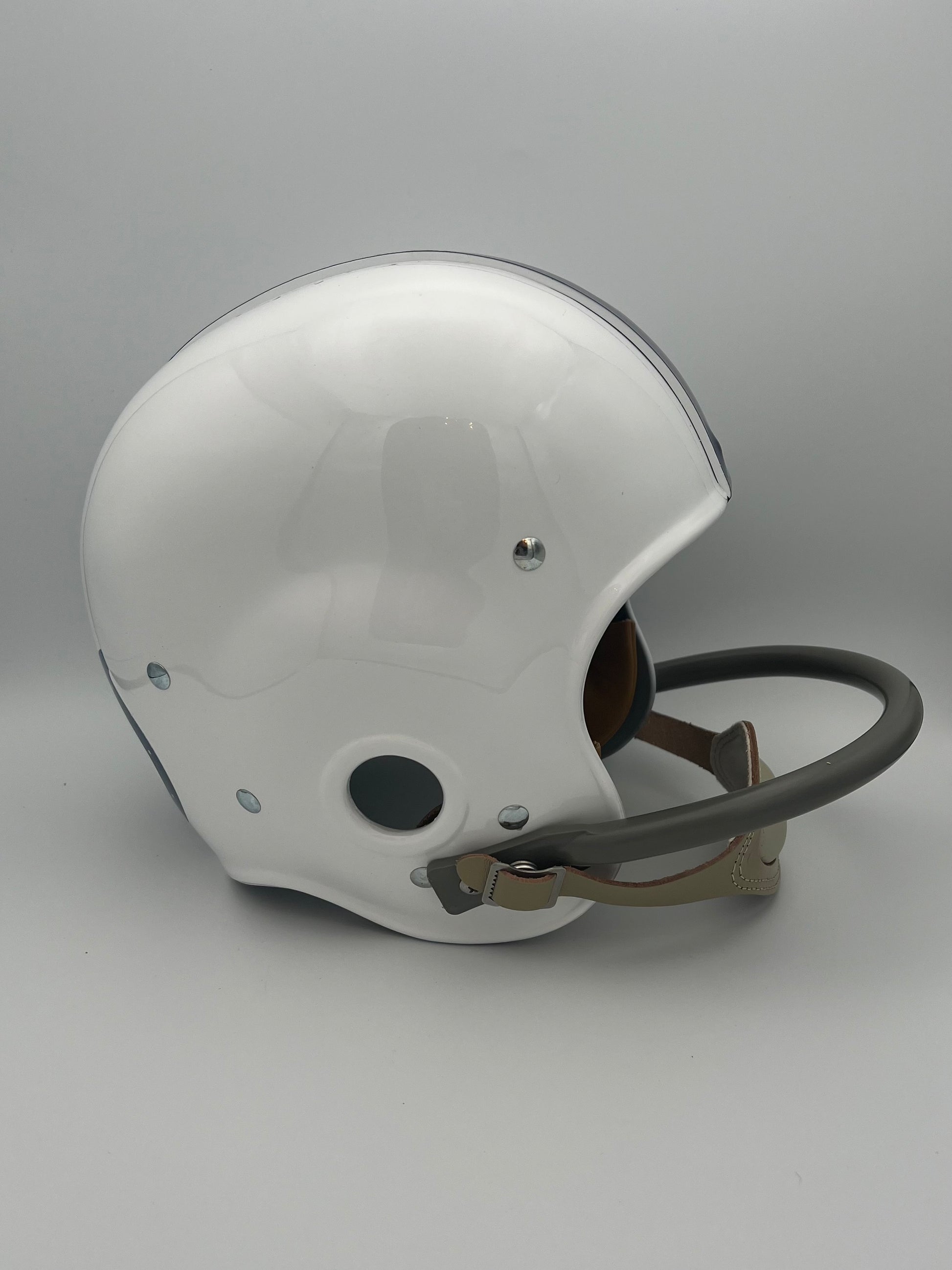 RK4 Vintage 1956 Style Baltimore Colts Suspension Football Helmet Gino Marchetti Sports Mem, Cards & Fan Shop:Game Used Memorabilia:Football-NFL:Helmet WESTBROOKSPORTSCARDS