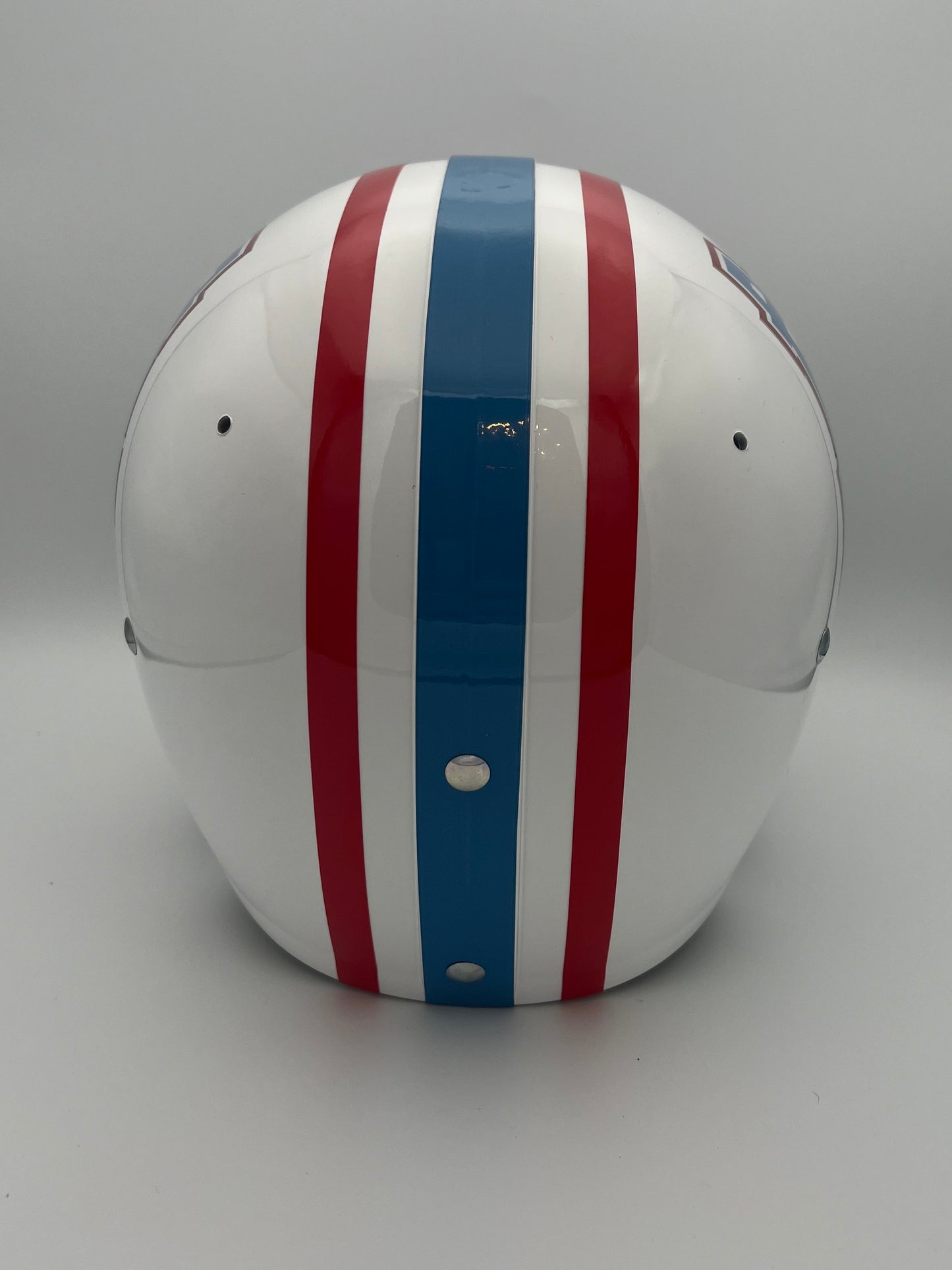 Custom TK2 Style Football Helmet- 1975 Houston Oilers Billy White Shoes Johnson Sports Mem, Cards & Fan Shop:Fan Apparel & Souvenirs:Football-NFL Riddell