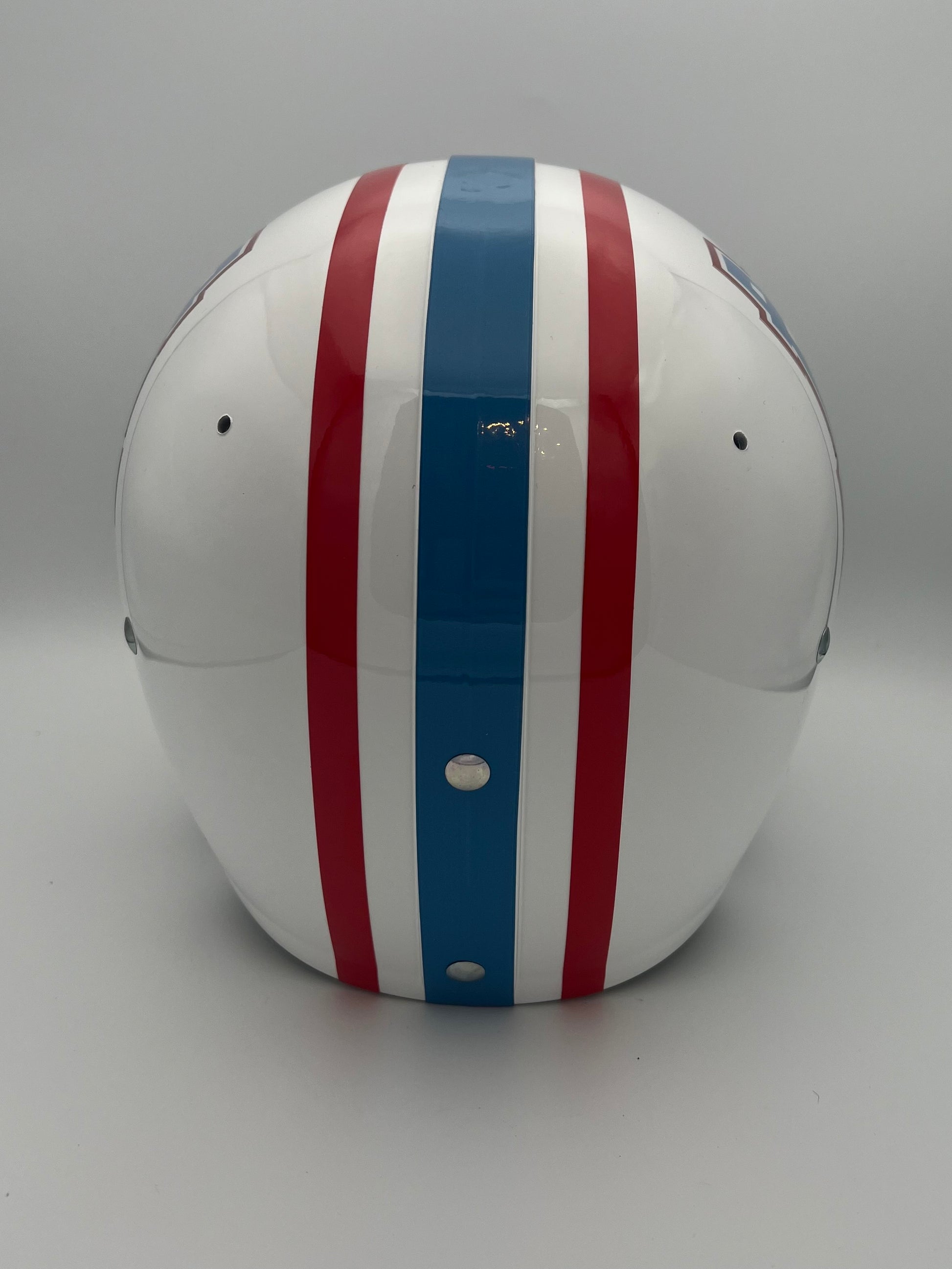 Custom TK2 Style Football Helmet- 1975 Houston Oilers Billy White Shoes Johnson Sports Mem, Cards & Fan Shop:Fan Apparel & Souvenirs:Football-NFL Riddell