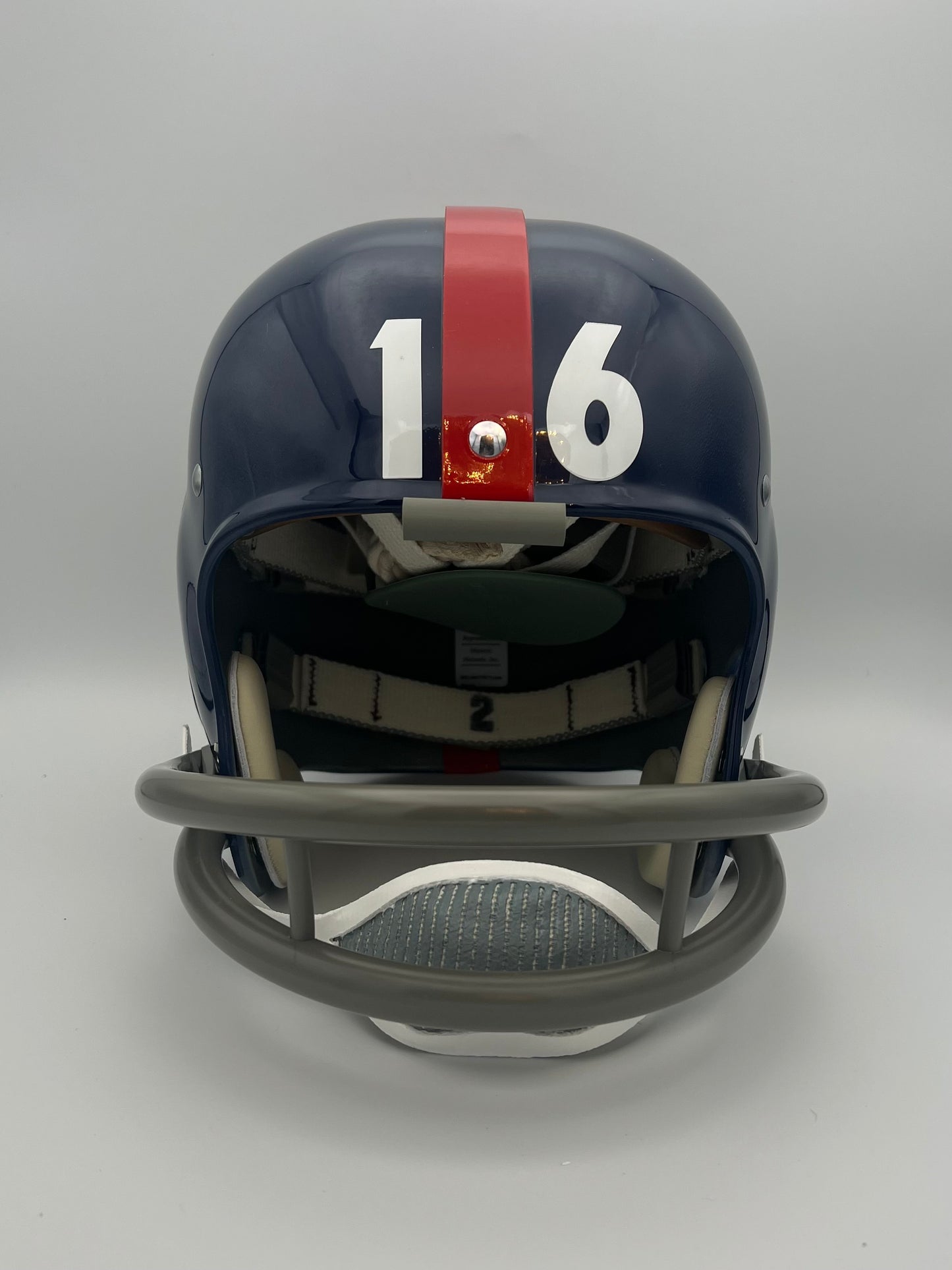 1962 New York Giants RK2 Style Custom Football Helmet Frank Gifford Sports Mem, Cards & Fan Shop:Autographs-Original:Football-NFL:Helmets WESTBROOKSPORTSCARDS