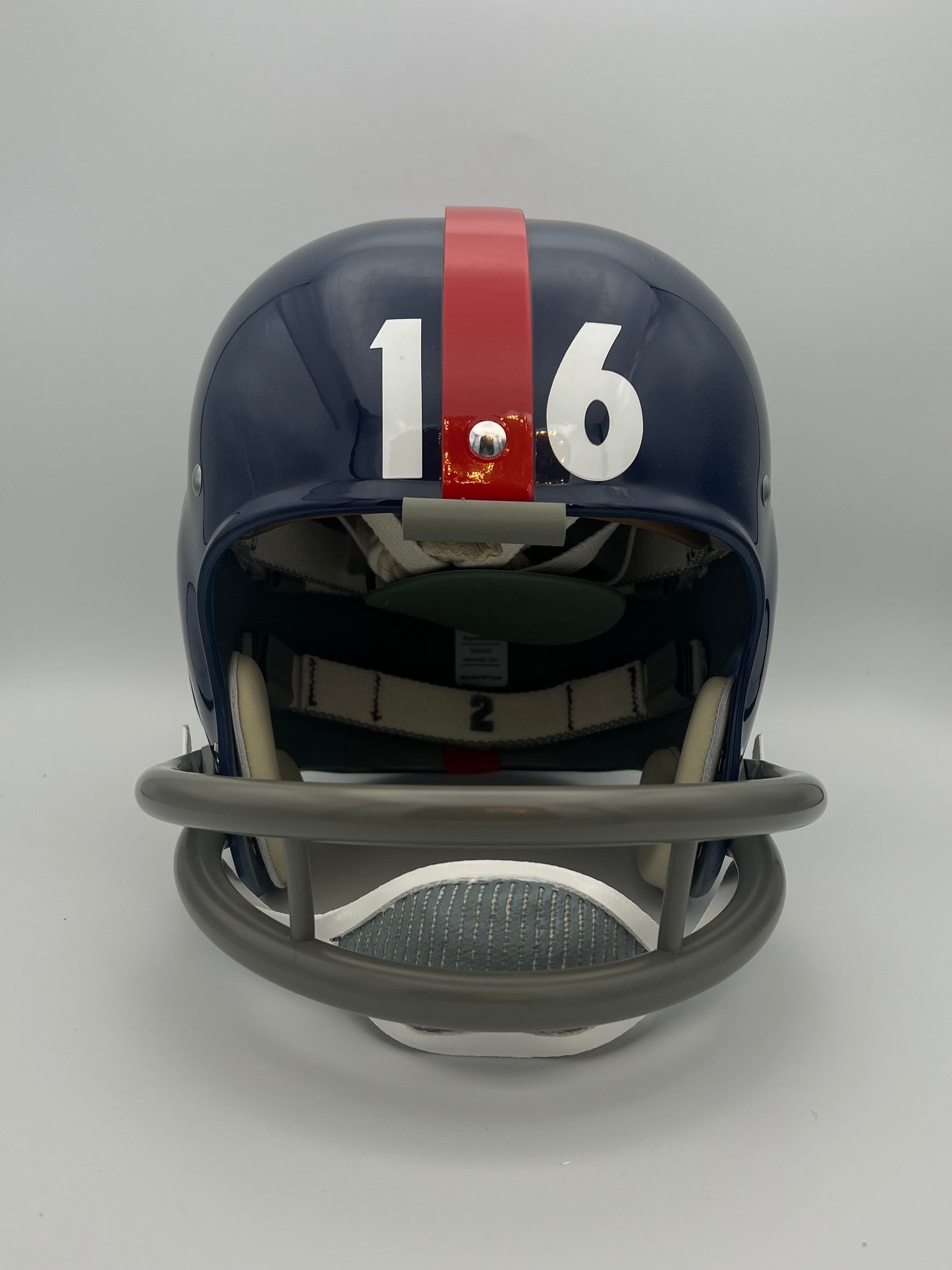 1962 New York Giants RK2 Style Custom Football Helmet Frank Gifford Sports Mem, Cards & Fan Shop:Autographs-Original:Football-NFL:Helmets WESTBROOKSPORTSCARDS   