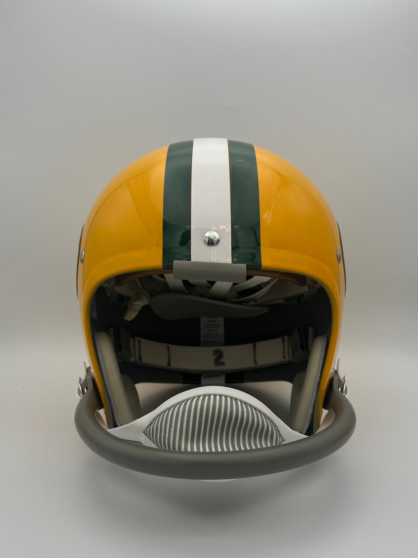 TK2 Style Football Helmet Custom 1967 Green Bay Packers Jim Taylor Super Bowl I Sports Mem, Cards & Fan Shop:Autographs-Original:Football-NFL:Helmets WESTBROOKSPORTSCARDS