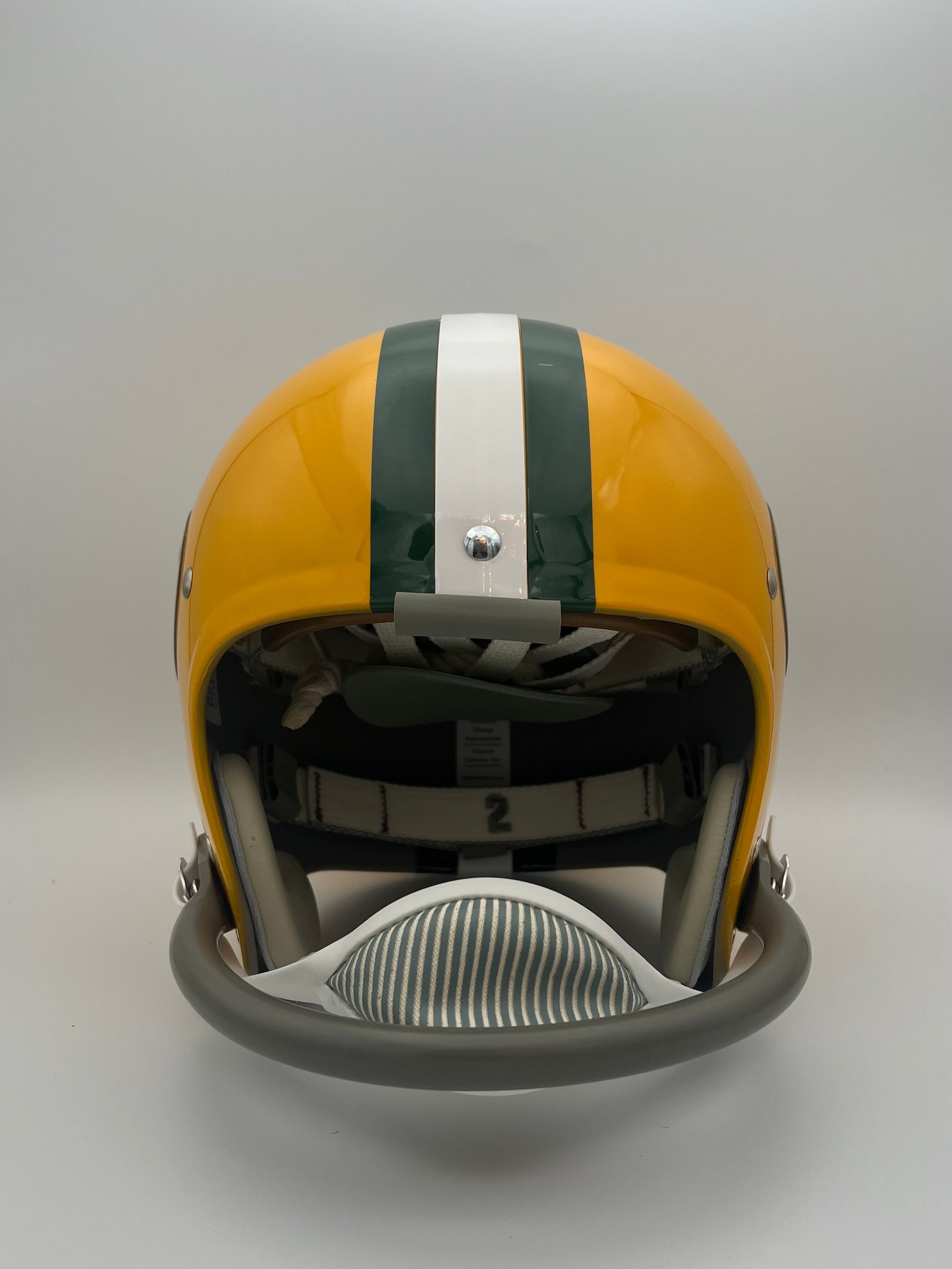 TK2 Style Football Helmet Custom 1967 Green Bay Packers Jim Taylor Super Bowl I Sports Mem, Cards & Fan Shop:Autographs-Original:Football-NFL:Helmets WESTBROOKSPORTSCARDS