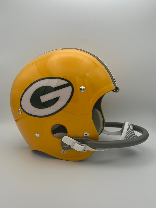 TK2 Style Football Helmet Custom 1967 Green Bay Packers Jim Taylor Super Bowl I Sports Mem, Cards & Fan Shop:Autographs-Original:Football-NFL:Helmets WESTBROOKSPORTSCARDS