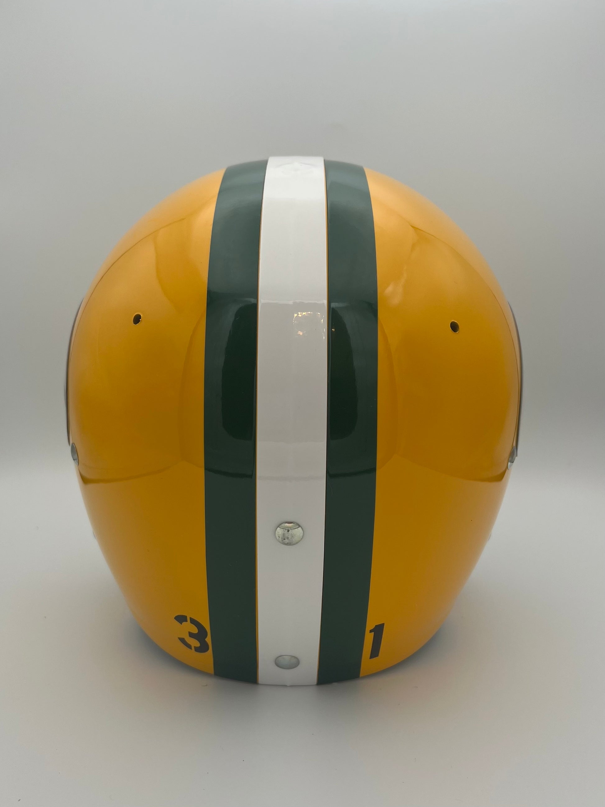 TK2 Style Football Helmet Custom 1967 Green Bay Packers Jim Taylor Super Bowl I Sports Mem, Cards & Fan Shop:Autographs-Original:Football-NFL:Helmets WESTBROOKSPORTSCARDS