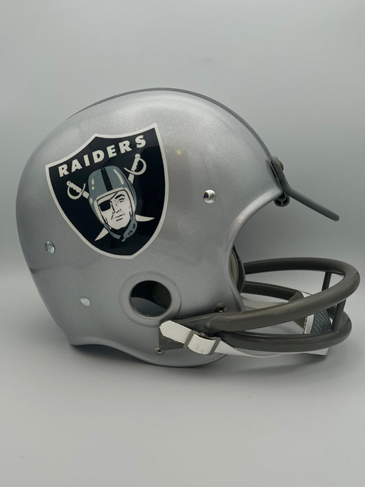 Vintage RK2 Style Football Helmet Oakland Raiders Jim Otto Sports Mem, Cards & Fan Shop:Game Used Memorabilia:Football-NFL:Helmet WESTBROOKSPORTSCARDS