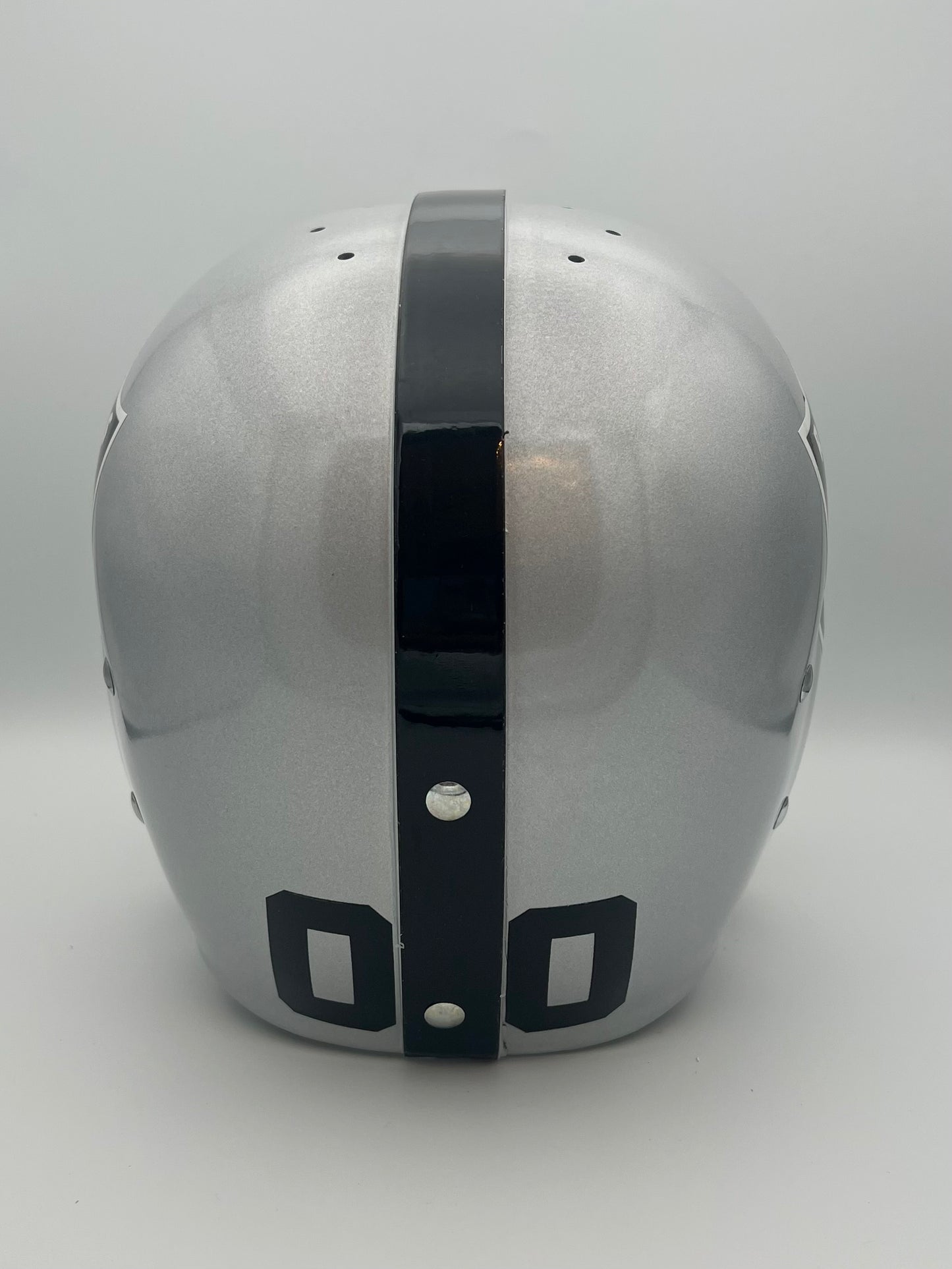Vintage RK2 Style Football Helmet Oakland Raiders Jim Otto Sports Mem, Cards & Fan Shop:Game Used Memorabilia:Football-NFL:Helmet WESTBROOKSPORTSCARDS