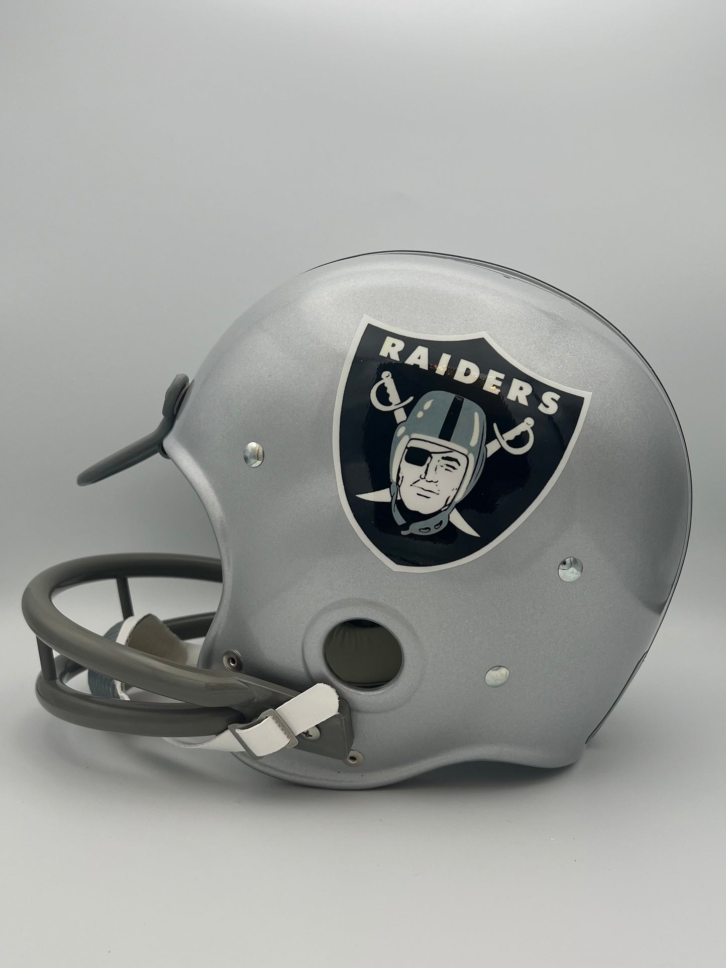 Vintage RK2 Style Football Helmet Oakland Raiders Jim Otto Sports Mem, Cards & Fan Shop:Game Used Memorabilia:Football-NFL:Helmet WESTBROOKSPORTSCARDS