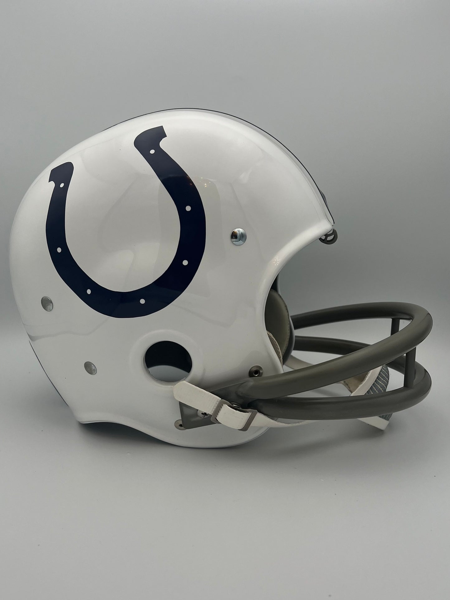 John Mackey Baltimore Colts Vintage RIDDell RK2 Style Football Helmet Sports Mem, Cards & Fan Shop:Game Used Memorabilia:Football-NFL:Helmet WESTBROOKSPORTSCARDS