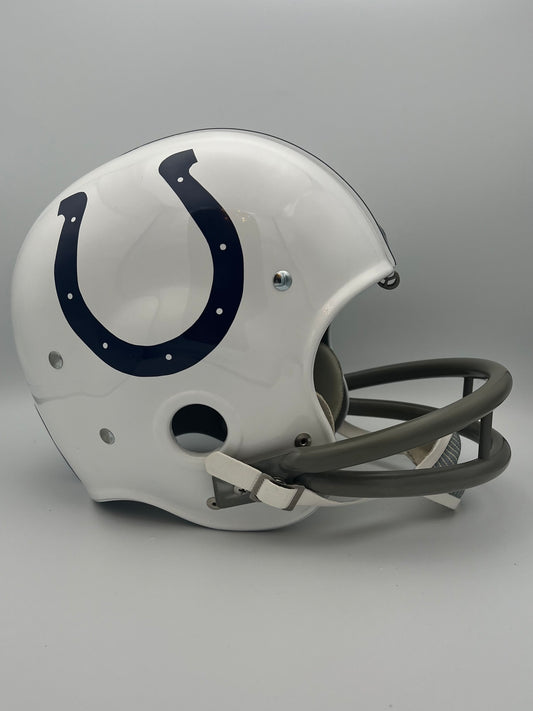 John Mackey Baltimore Colts Vintage RIDDell RK2 Style Football Helmet Sports Mem, Cards & Fan Shop:Game Used Memorabilia:Football-NFL:Helmet WESTBROOKSPORTSCARDS