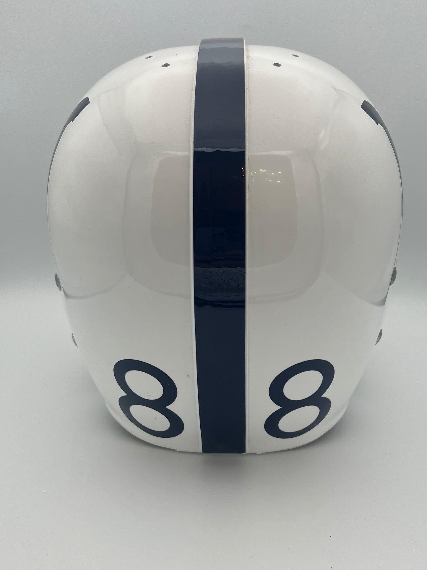 John Mackey Baltimore Colts Vintage RIDDell RK2 Style Football Helmet Sports Mem, Cards & Fan Shop:Game Used Memorabilia:Football-NFL:Helmet WESTBROOKSPORTSCARDS