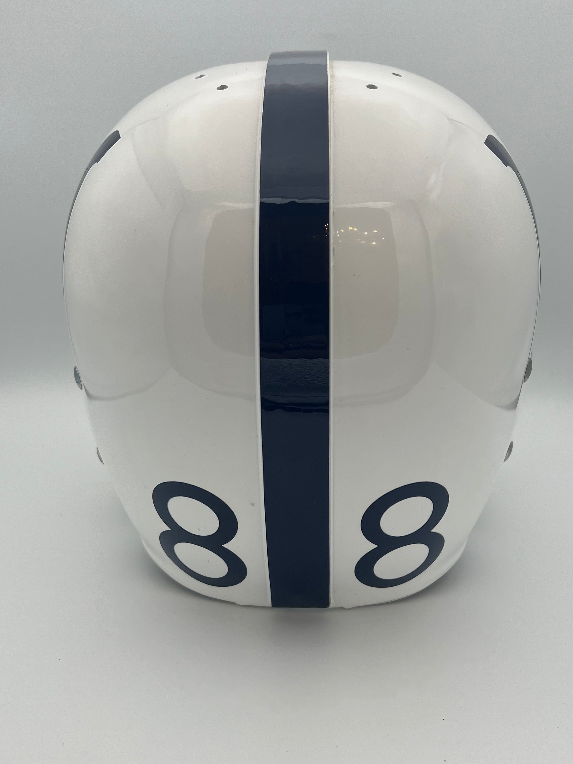 John Mackey Baltimore Colts Vintage RIDDell RK2 Style Football Helmet Sports Mem, Cards & Fan Shop:Game Used Memorabilia:Football-NFL:Helmet WESTBROOKSPORTSCARDS