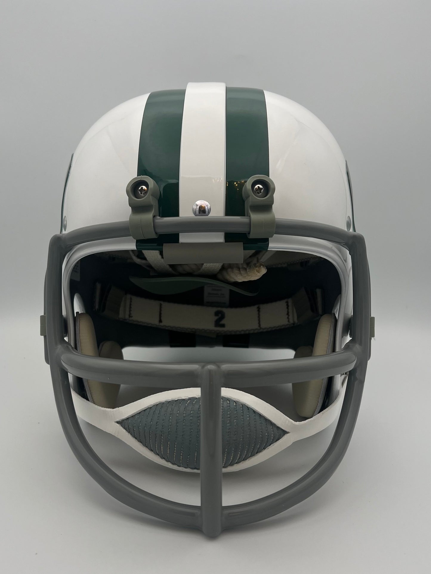 RK2 Vintage Style New York Jets Football Helmet Joe Namath Super Bowl III 3 Sports Mem, Cards & Fan Shop:Game Used Memorabilia:Football-NFL:Helmet WESTBROOKSPORTSCARDS