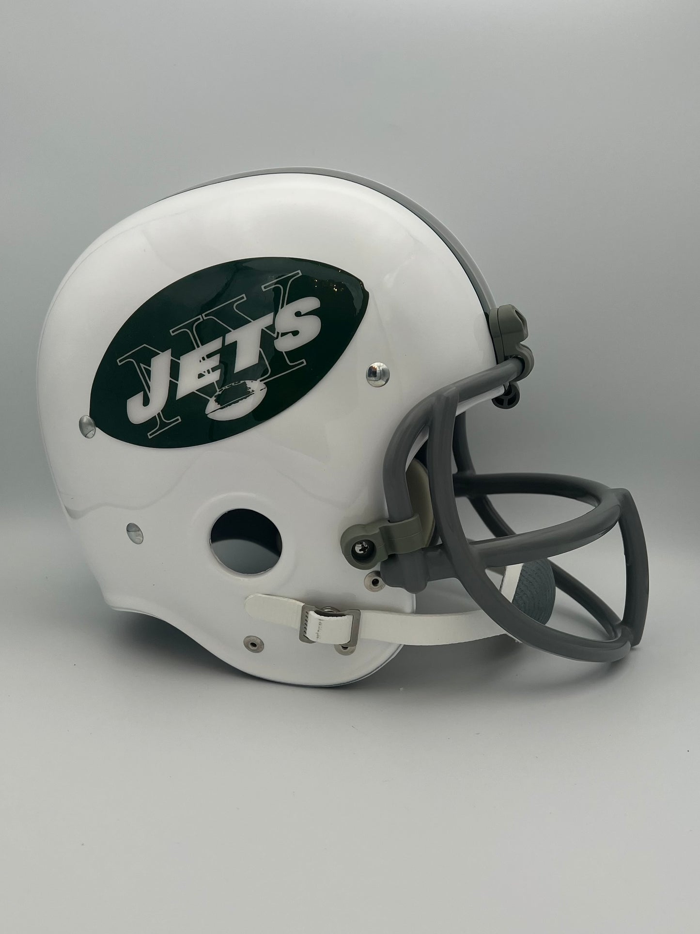 RK2 Vintage Style New York Jets Football Helmet Joe Namath Super Bowl III 3 Sports Mem, Cards & Fan Shop:Game Used Memorabilia:Football-NFL:Helmet WESTBROOKSPORTSCARDS